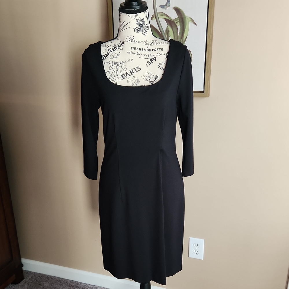 The Limited Classic Black Long Sleeve Dress